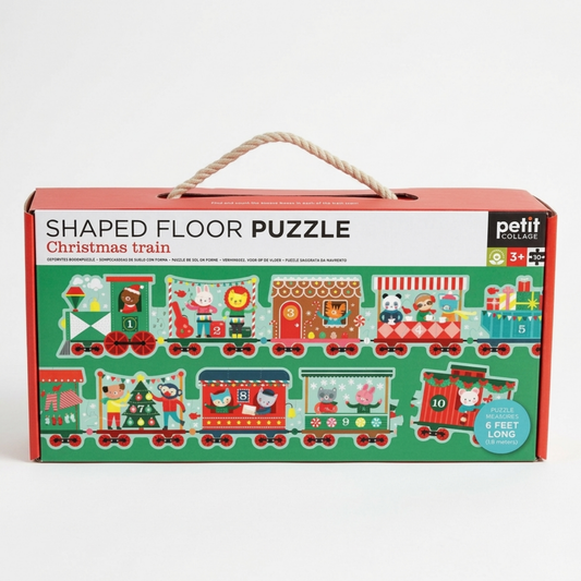 Christmas Train Floor Jigsaw Puzzle