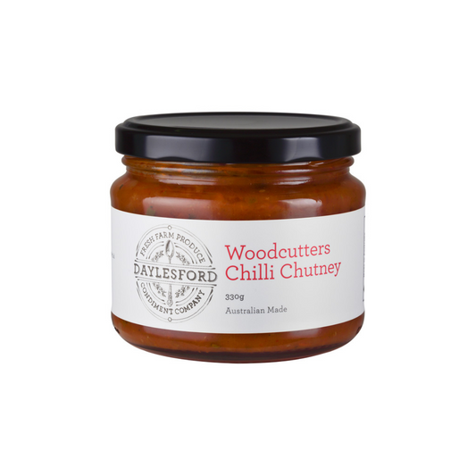 Daylesford Cond. Co Woodcutters Chilli Chutney 330g