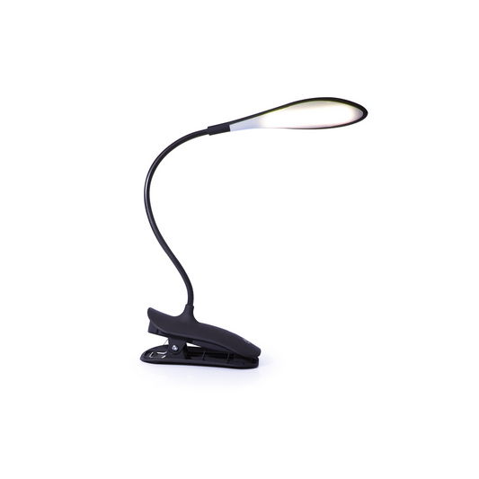 Rechargeable Clip on Reading Light Led Light With Clip Black