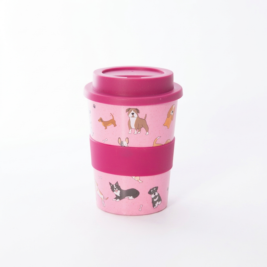 Pink Dog Coffee Cup 470ml