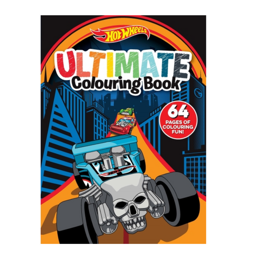 Hot Wheels Ultimate Colouring Book