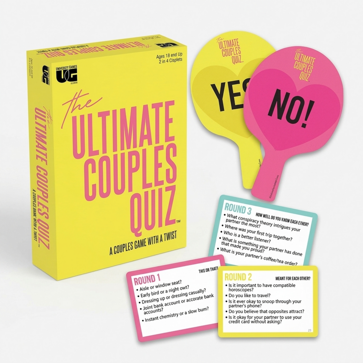 Board Games | The Ultimate Couples Quiz Card Game