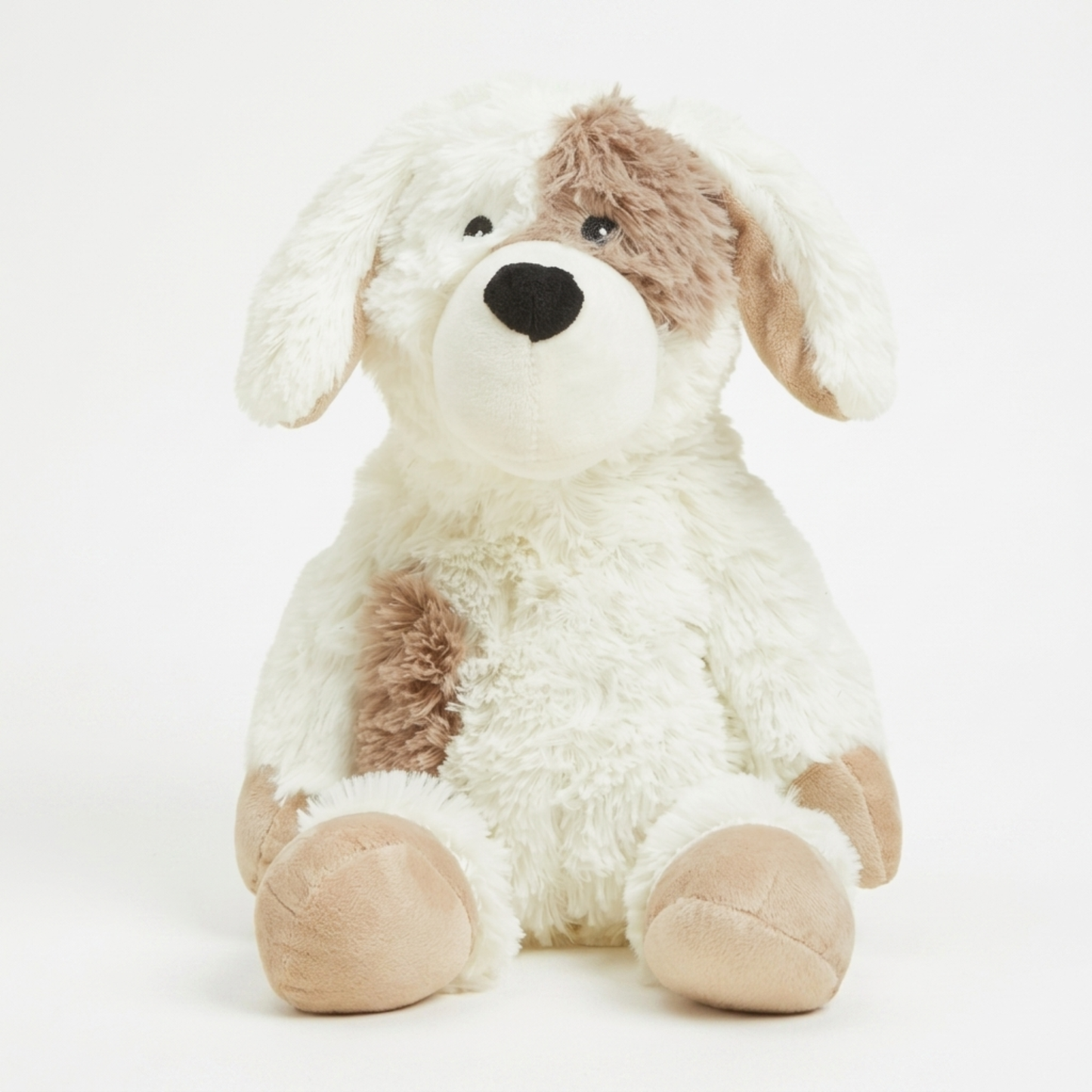Warmies Cream Puppy Microwavable Heat Pack
