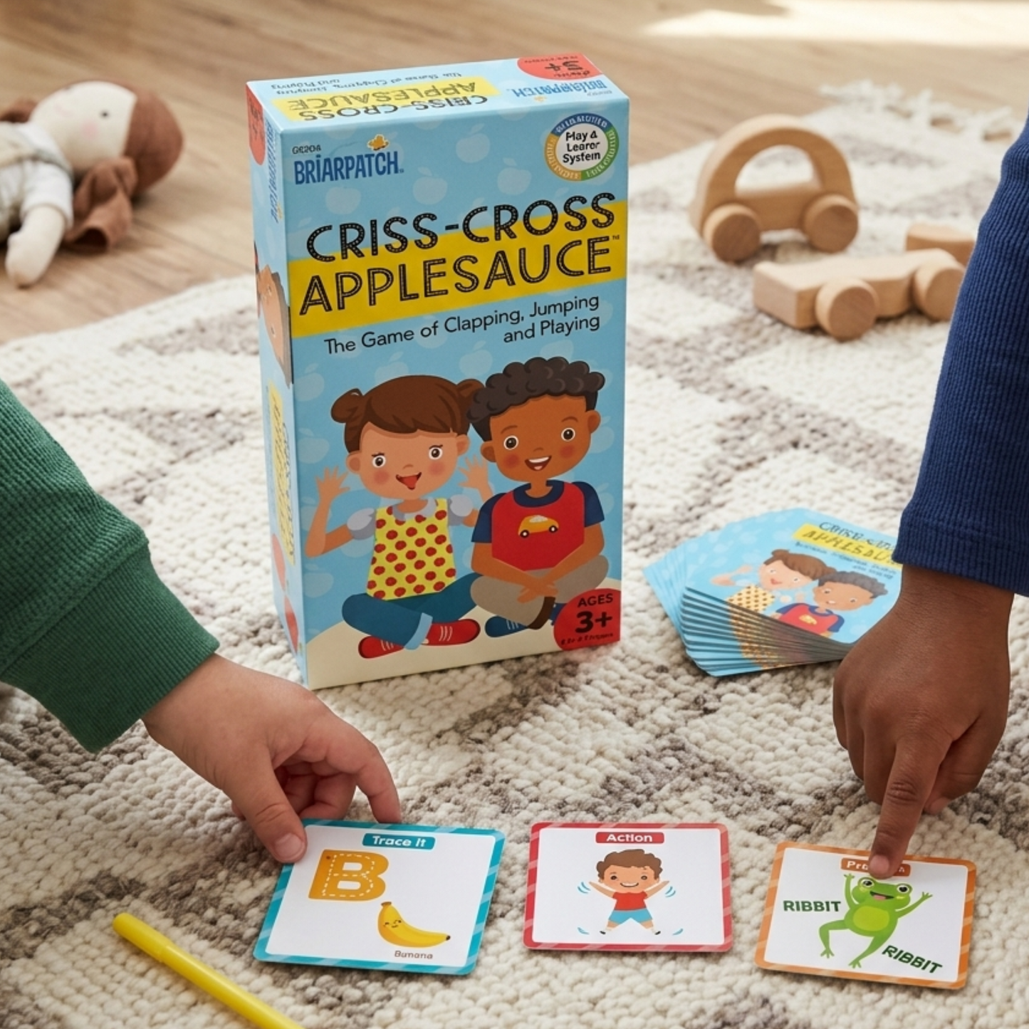 Criss-Cross Applesauce Briarpatch Play and Learn Game