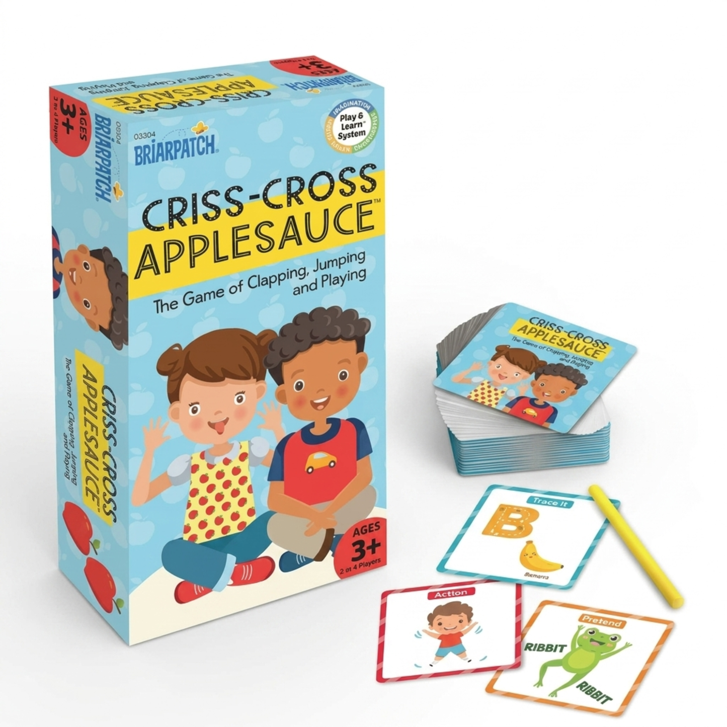 Criss-Cross Applesauce Briarpatch Play and Learn Game