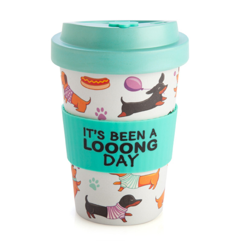 Dachshund Eco To Go Reusable Keep Cup