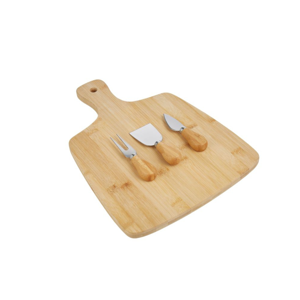 Davis & Waddell Cheese Board & Knife Serving Set, 3 pcs