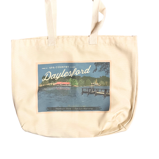 Australian Souvenir - Lake Daylesford Shopping Tote Bag