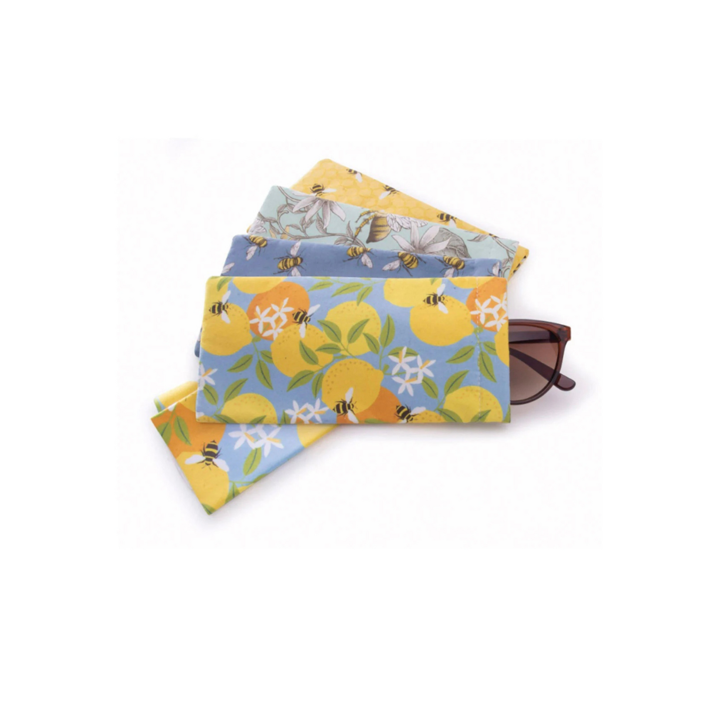 Bee Glasses Case & Cloth