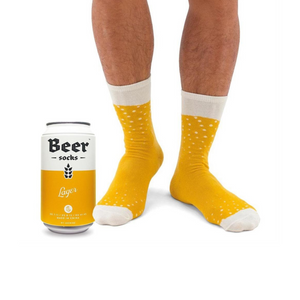 Gifts | Luckie’s Beer Socks | Lager | Orange
