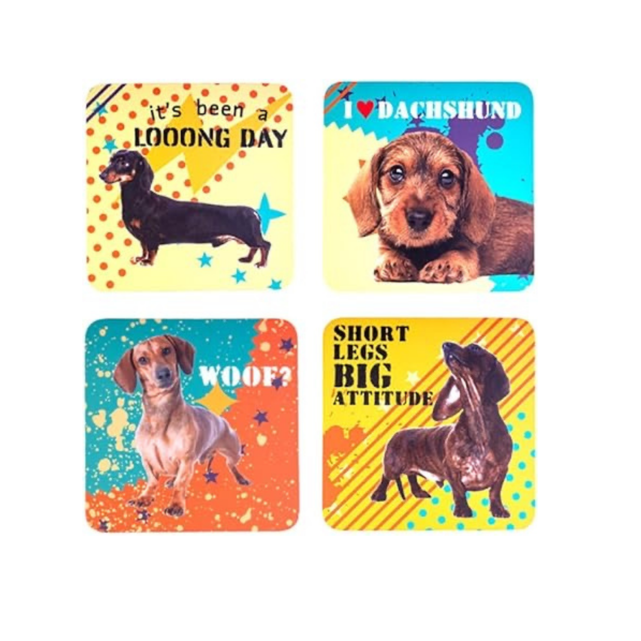 Dachshund coasters clearance