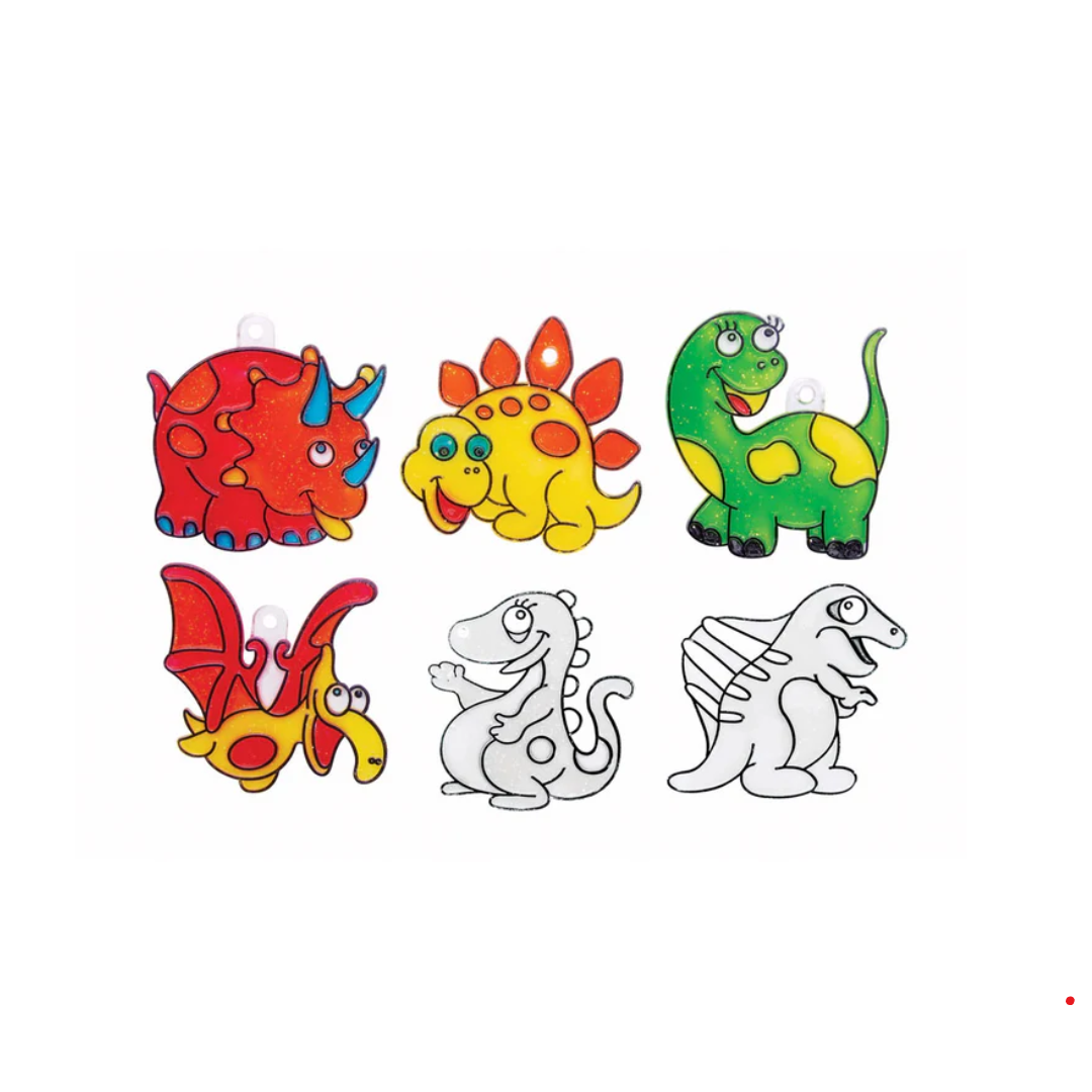 Dinosaur Toys - Suncatcher Craft Kit