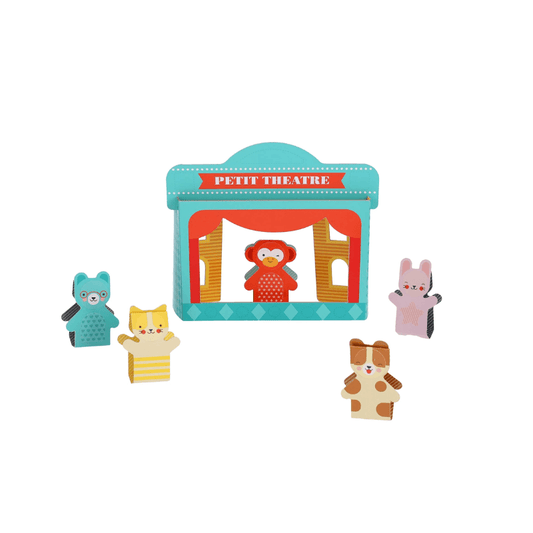 Toys - Finger Puppet Set - Petit Collage - Toddler - 5pcs