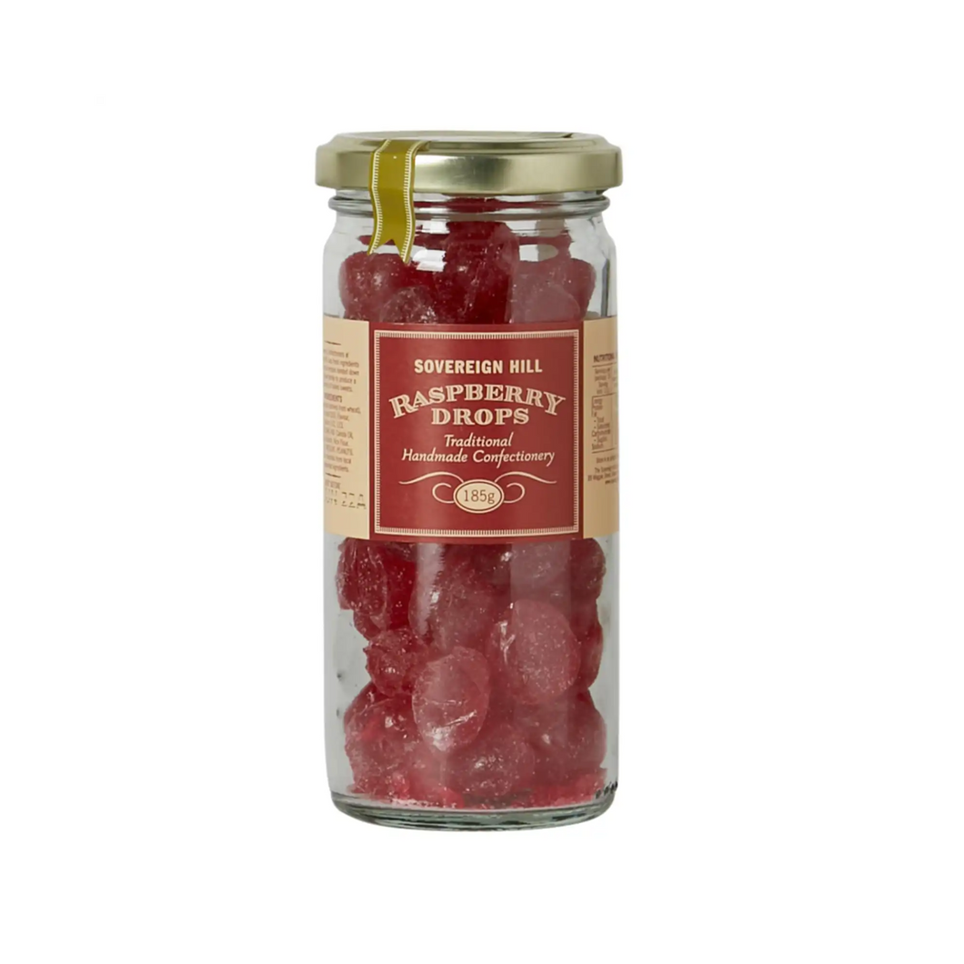 Sovereign Hill Boiled Lollies - Raspberry, 185g