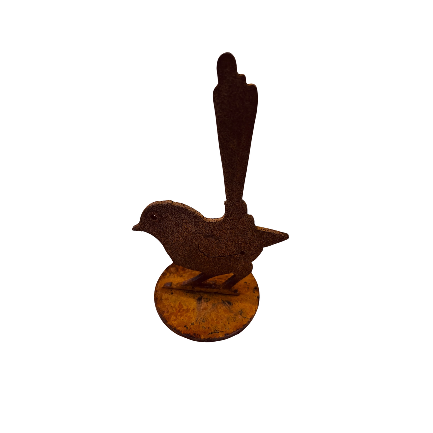 Wren 3 Metal Sculpture - Australian made (Small)