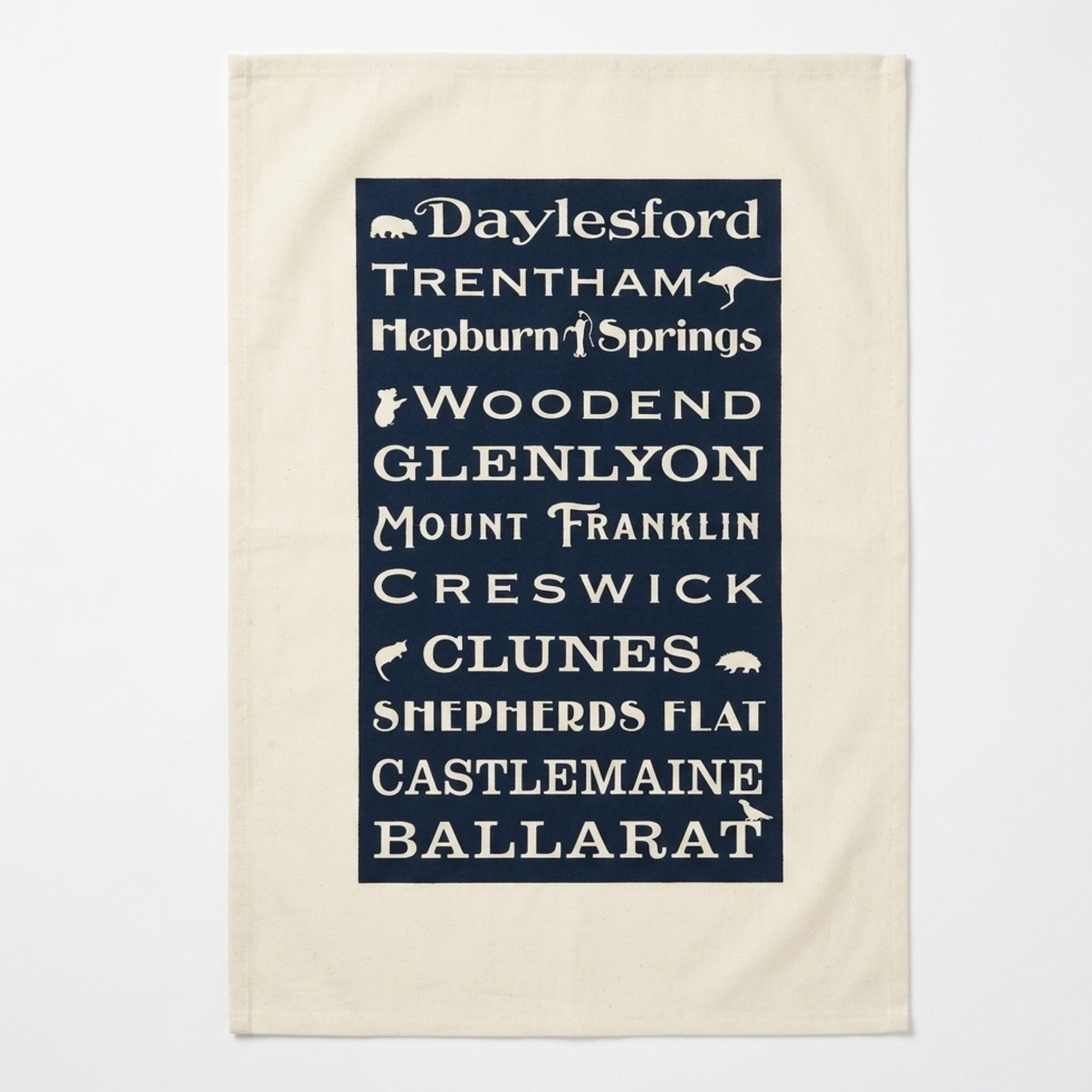 Gifts | Daylesford & Surrounds Tea Towel
