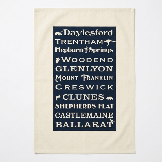 Gifts | Daylesford & Surrounds Tea Towel