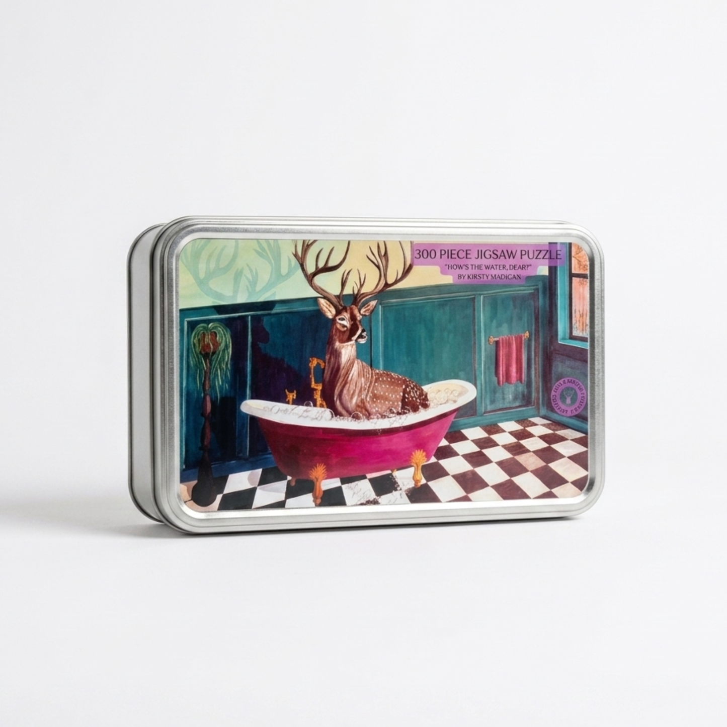 Local | Kirsty Madigan Deer 300 piece Jigsaw Puzzle