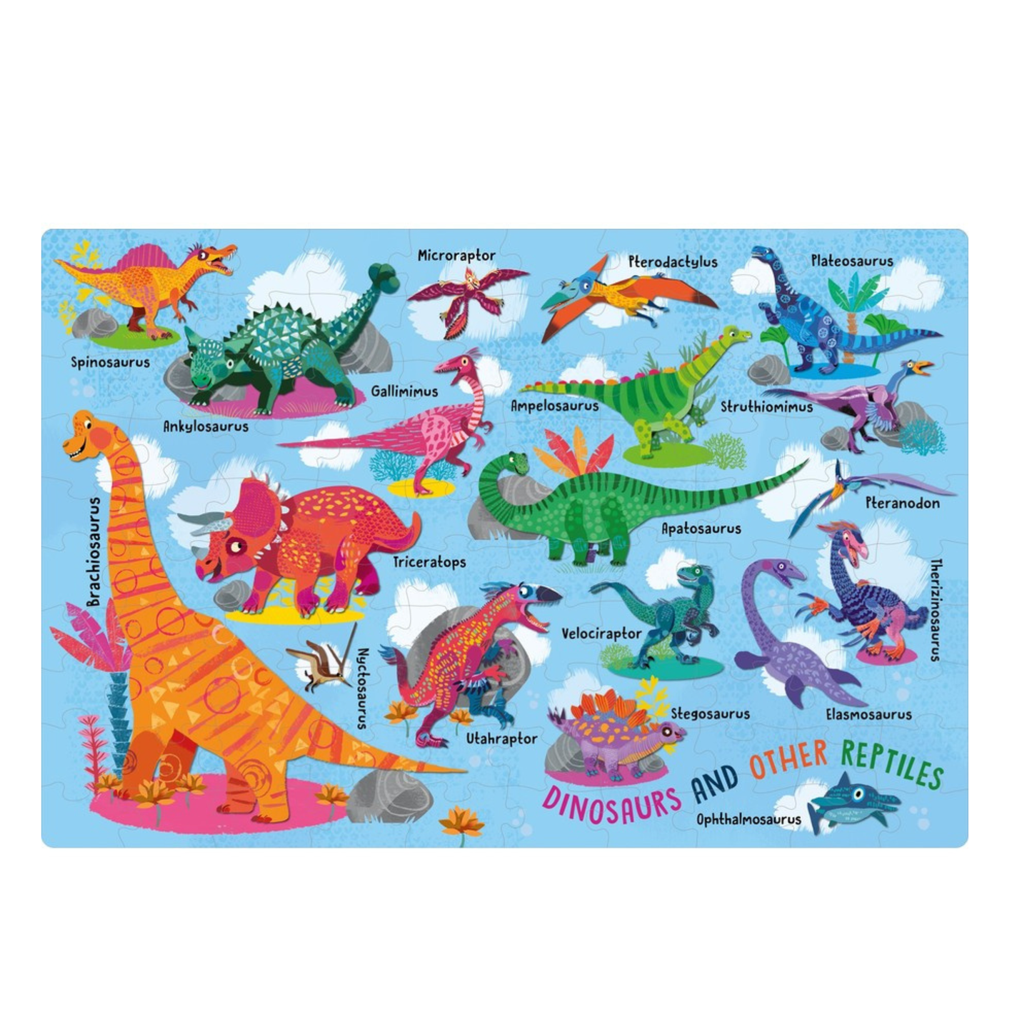First Jigsaw Dinosaurs Book & Puzzle