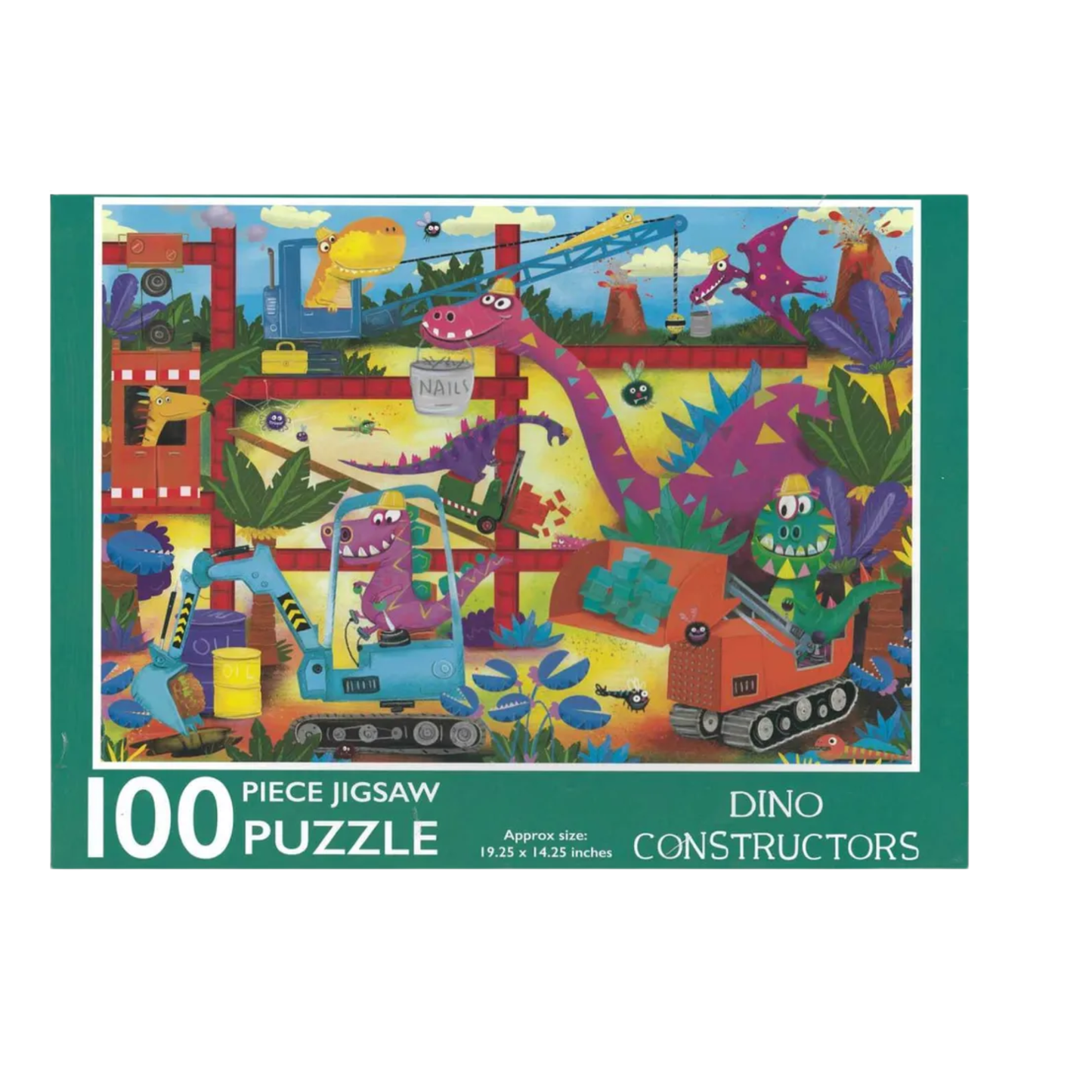 100 piece dinosaur jigsaw puzzle