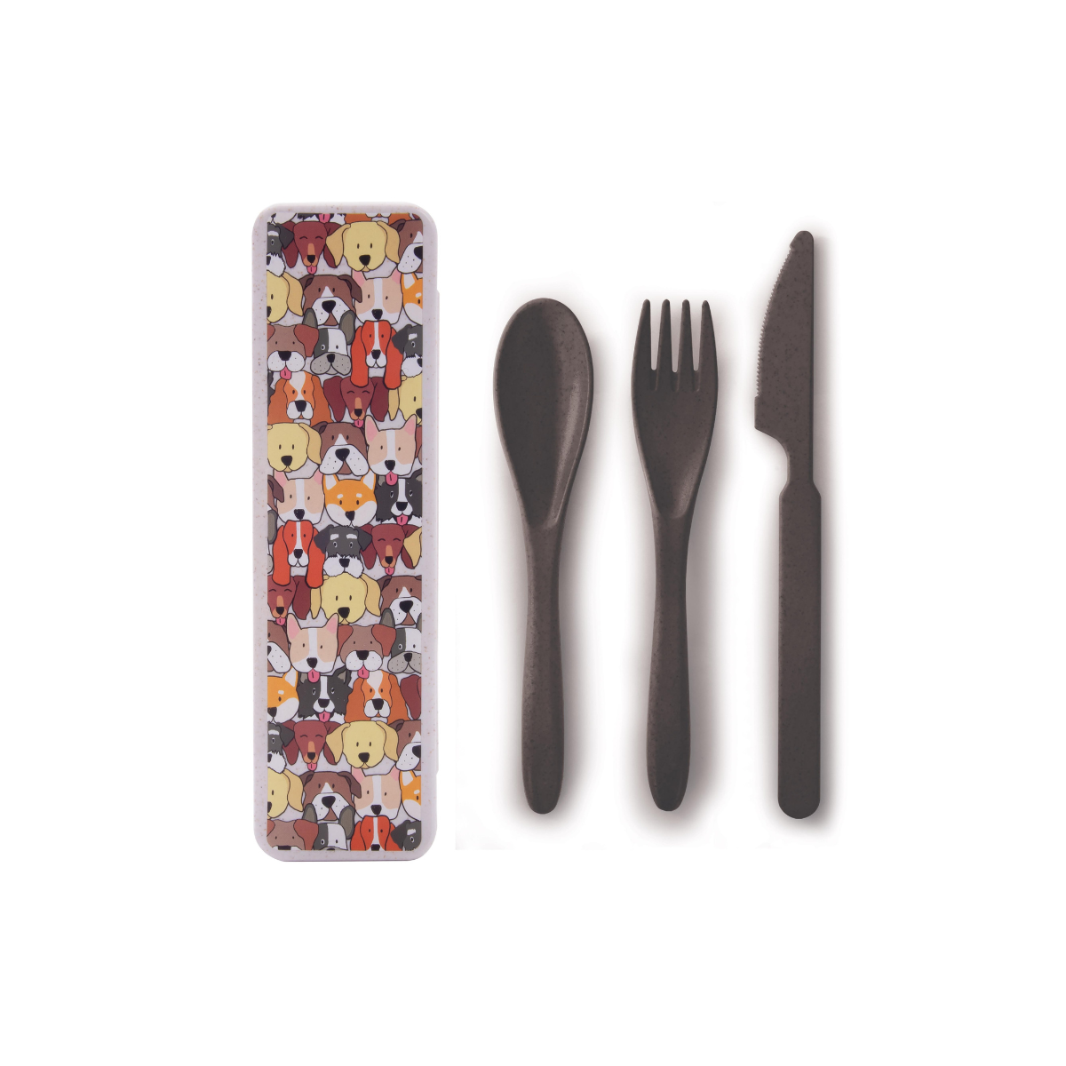 Gifts | Dog eco Sustainable Cutlery Set