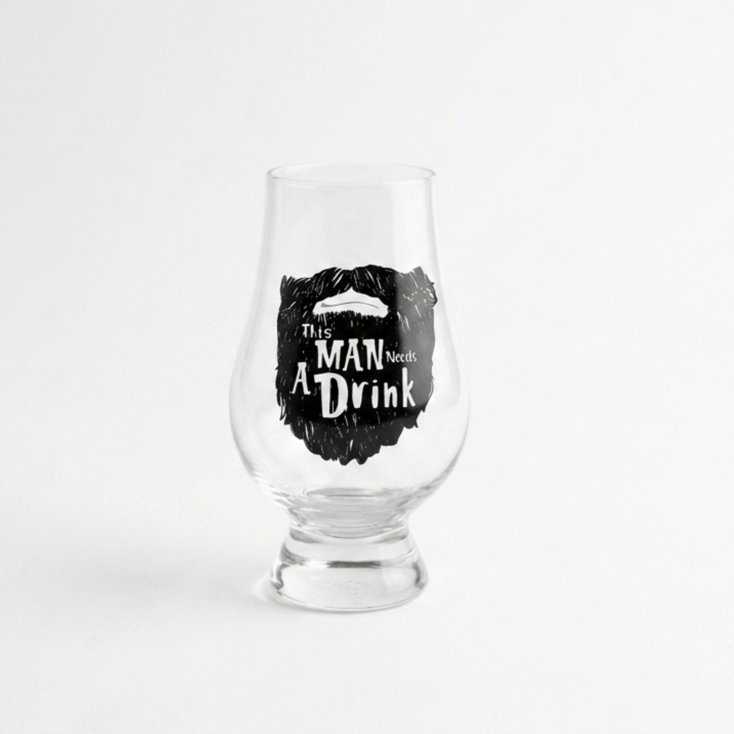 Gift box glass: This man needs a drink