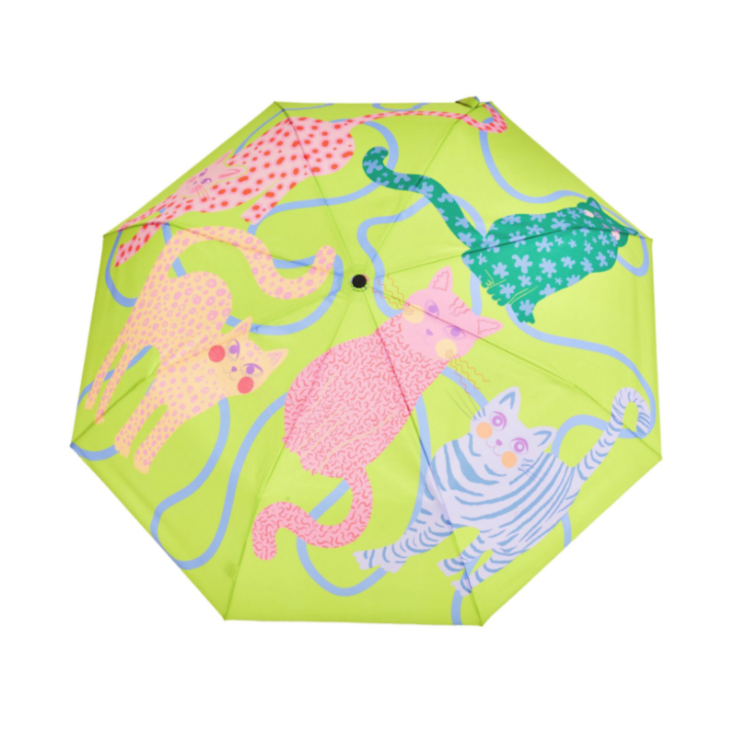 Duck Umbrella Compact – Lime Arty