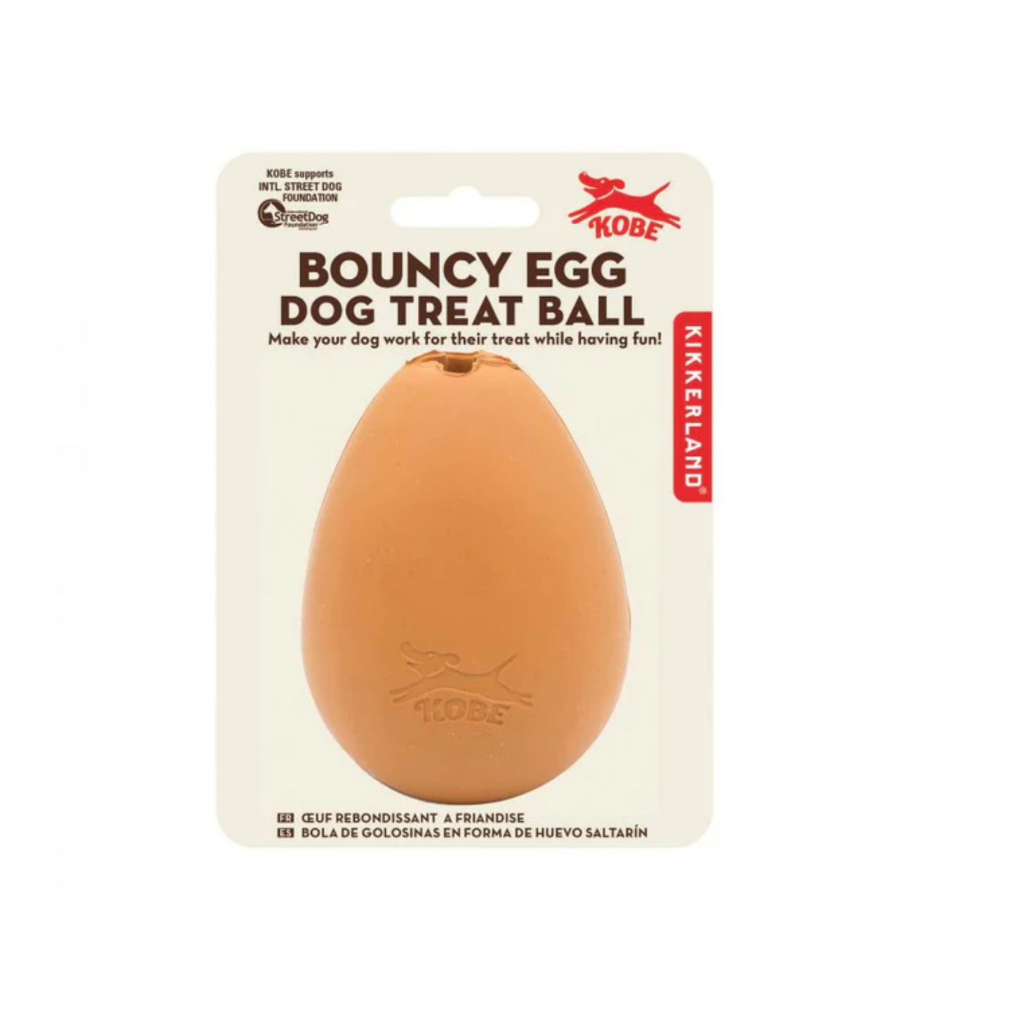 Dog Toy: Bouncy Egg