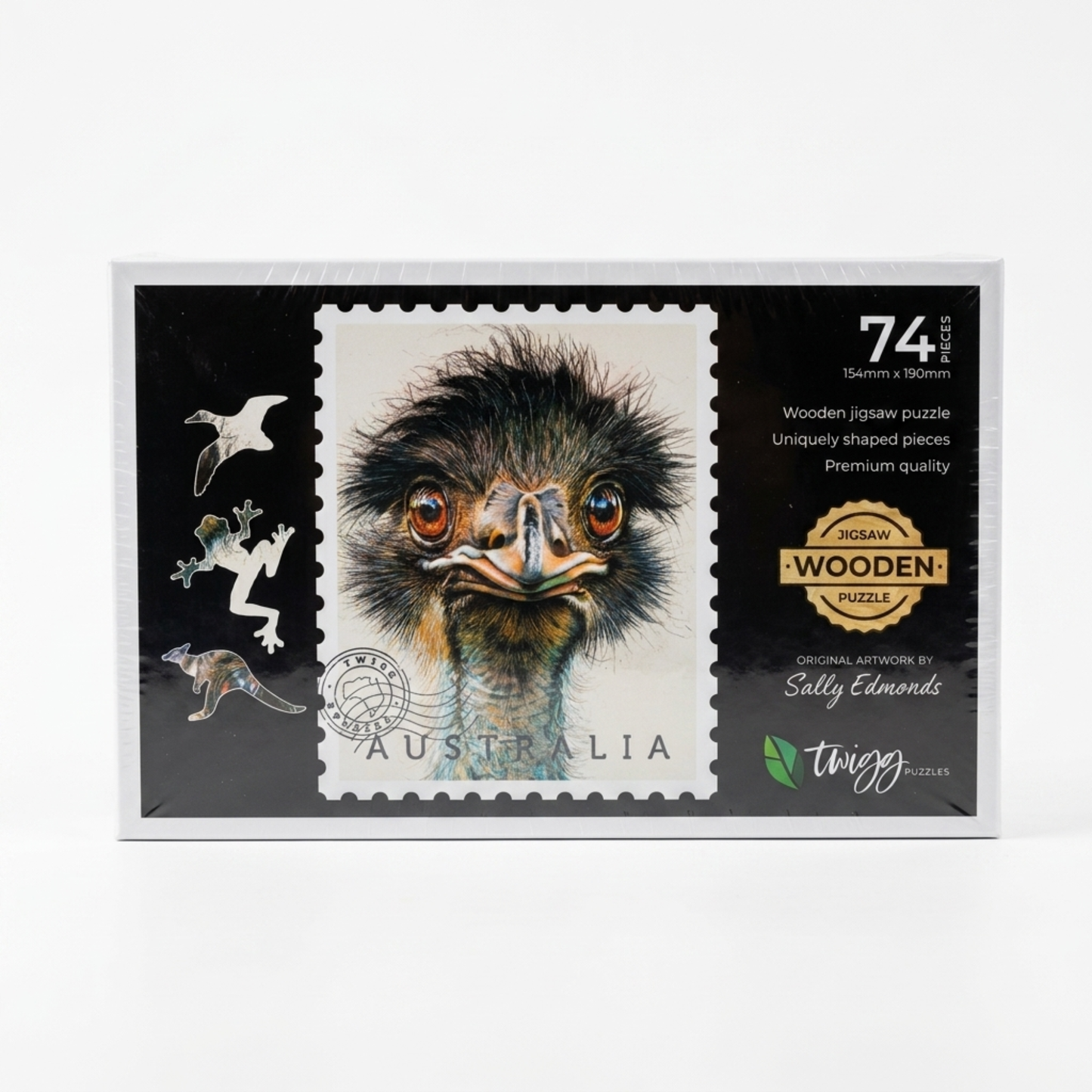 Australian Emu Wooden Jigsaw Puzzle