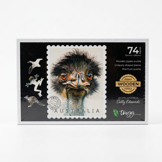Australian Emu Wooden Jigsaw Puzzle