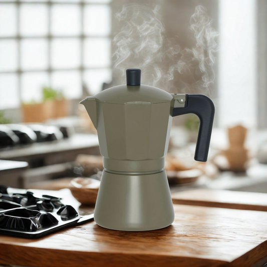 Leaf & Bean 6 Cup Stovetop Espresso Maker