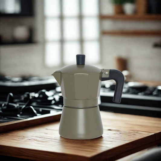 Leaf & Bean Piazza 3 Cup Stovetop Espresso Maker