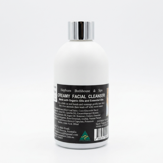 Hepburn Springs Creamy Facial Cleanser, 200ml