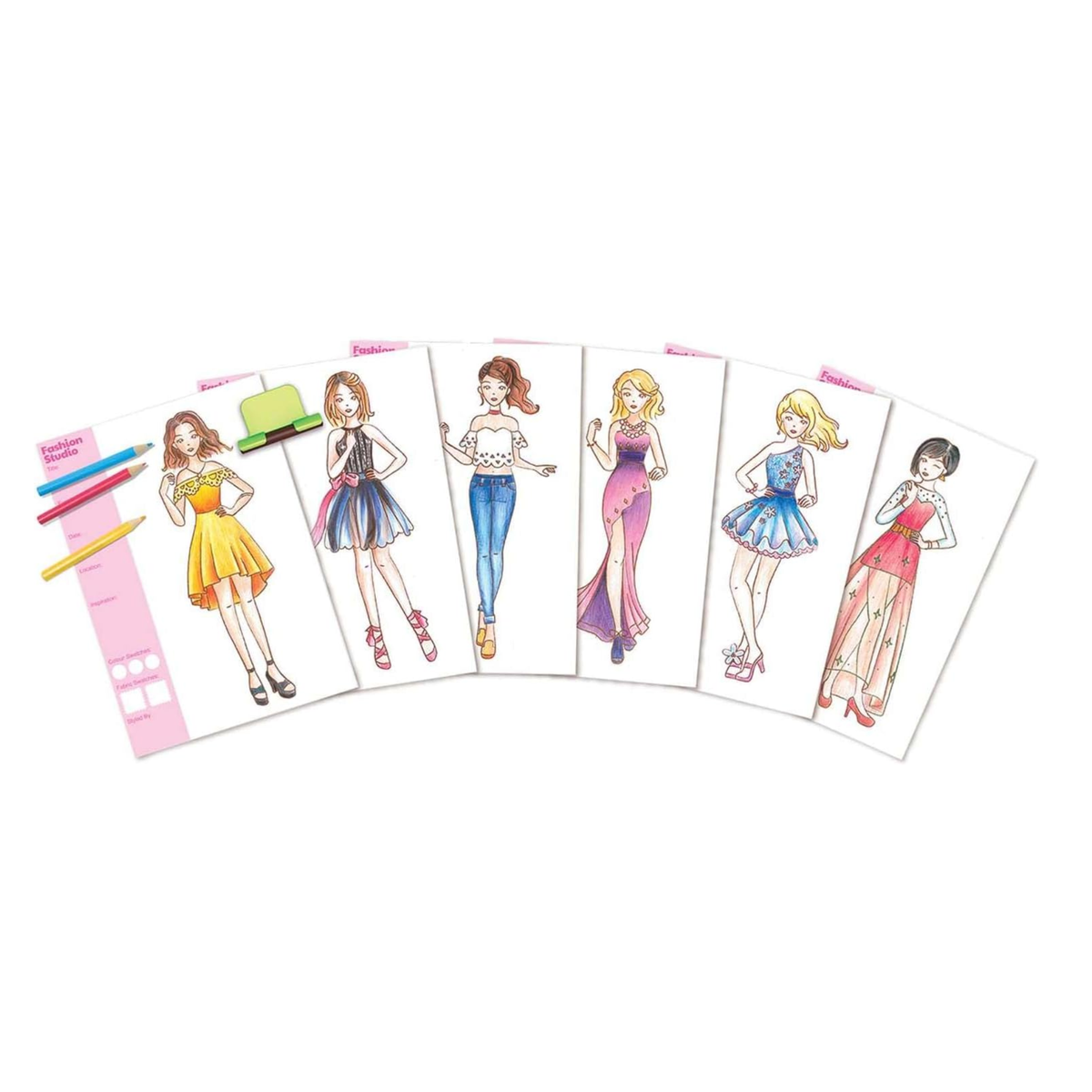 Fashion Studio, Mix and Match 200 Fashion Designs, Arts and Craft Activity