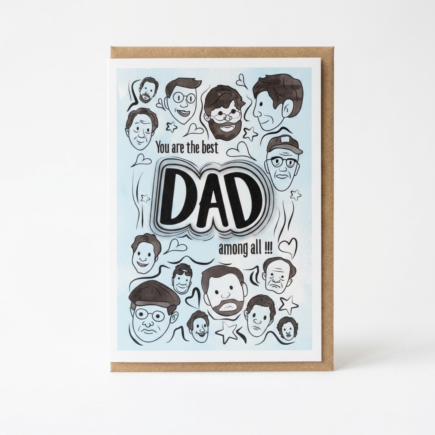 Greeting cards - Father's Day - You're best Dad Among All