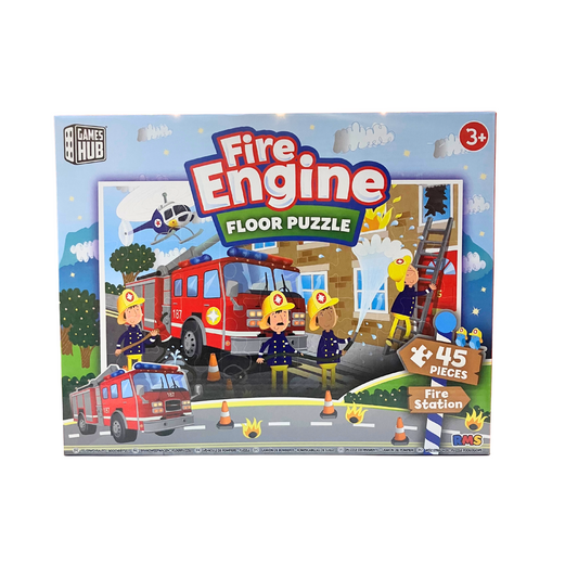 Fire Engine Floor Puzzle, 3 years+