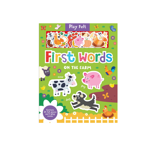 First Words Felt Book