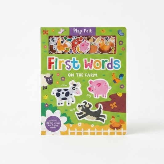 First Words Felt Book