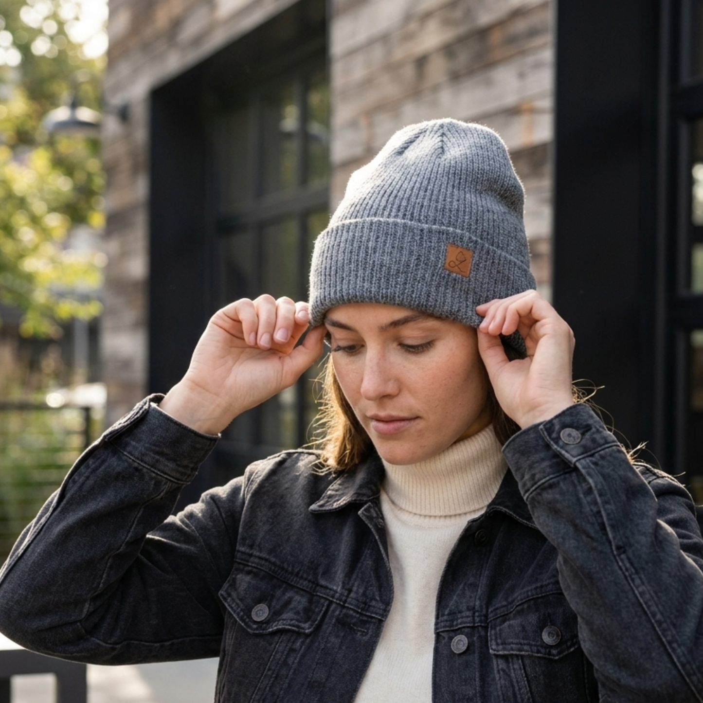 100% Marino Wool Fishermans Beanie Hat