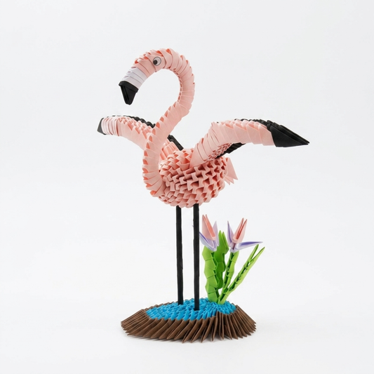 Origami 3D Origami (Flamingo)