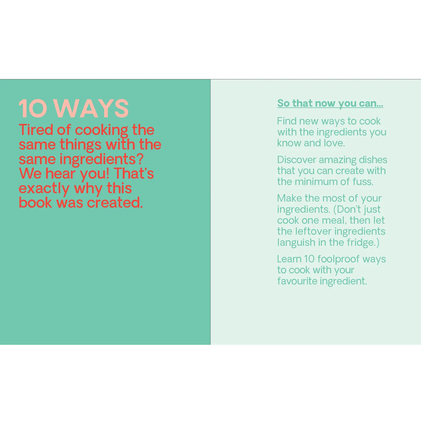 10 Ways to Flavour Bomb Cookbook