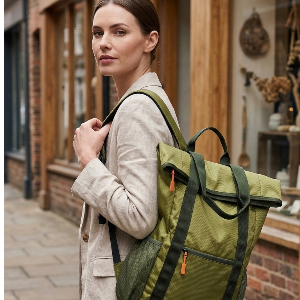 Maverick Foldable Square Backpack
