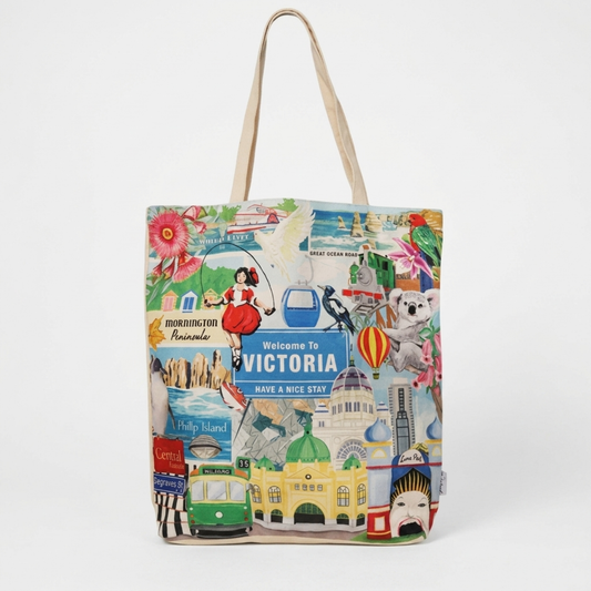 Australian Souvenir - Victoria Shopping Tote