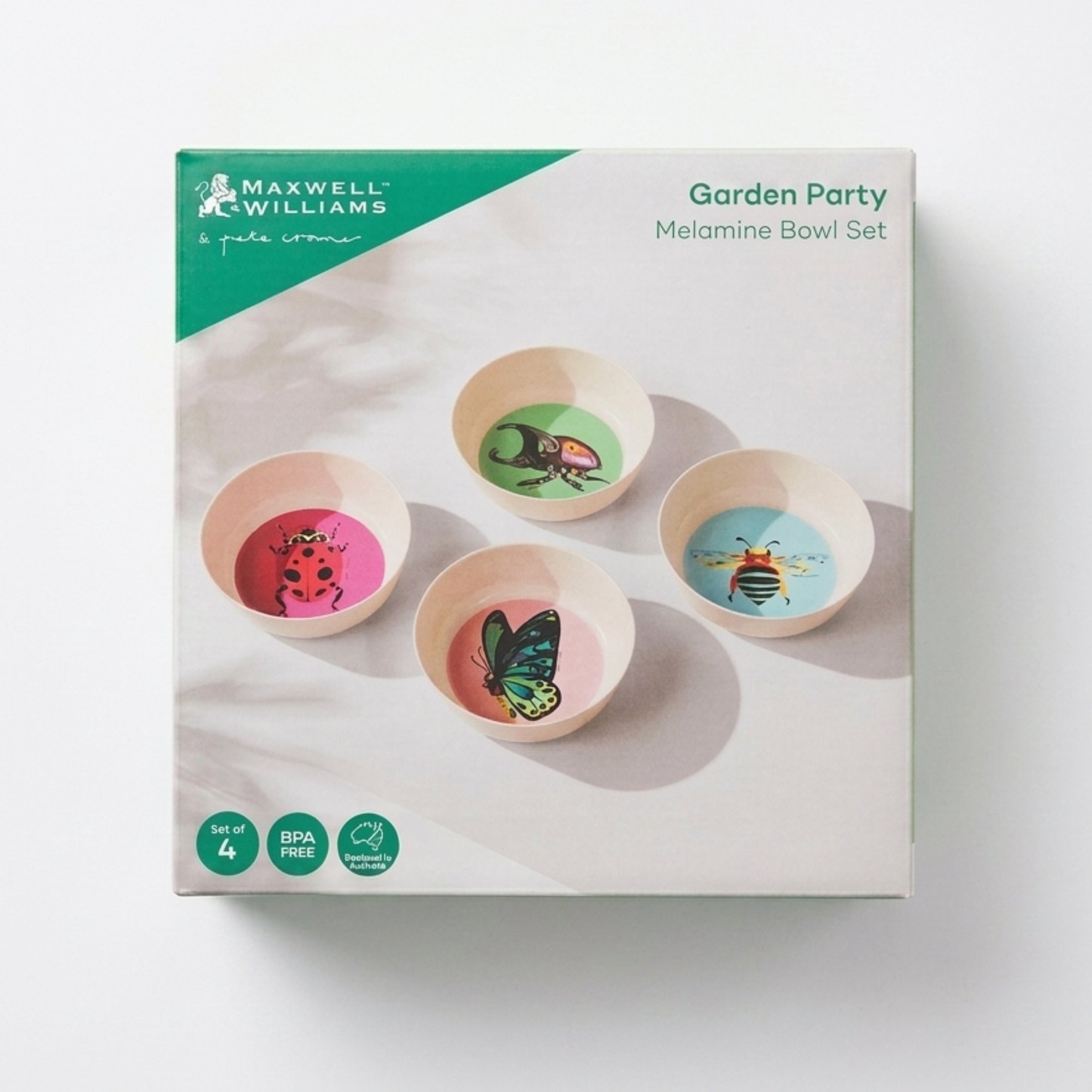 Maxwell Williams Bowls 5x15cm Set of 4 Assorted Gift Boxed