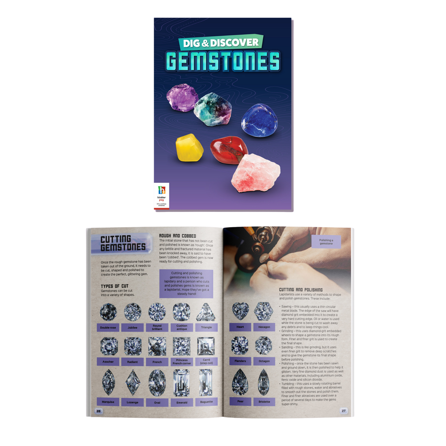 Dig & Discover Gemstones Activity Kit