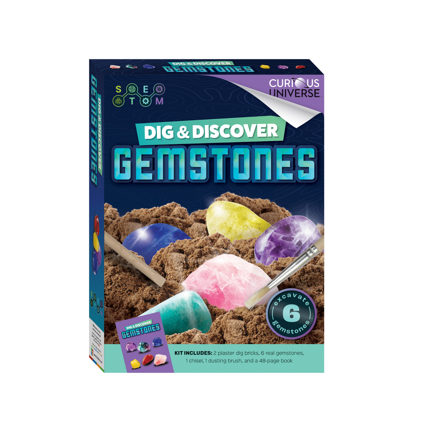 Dig & Discover Gemstones Activity Kit