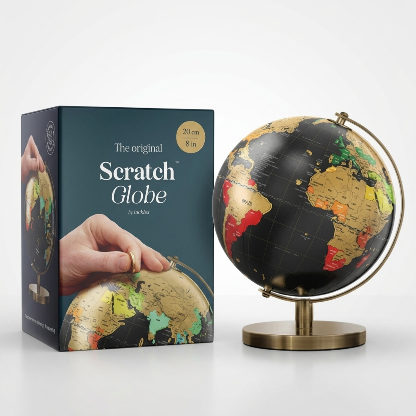 Luckies Scratch World Globe Large