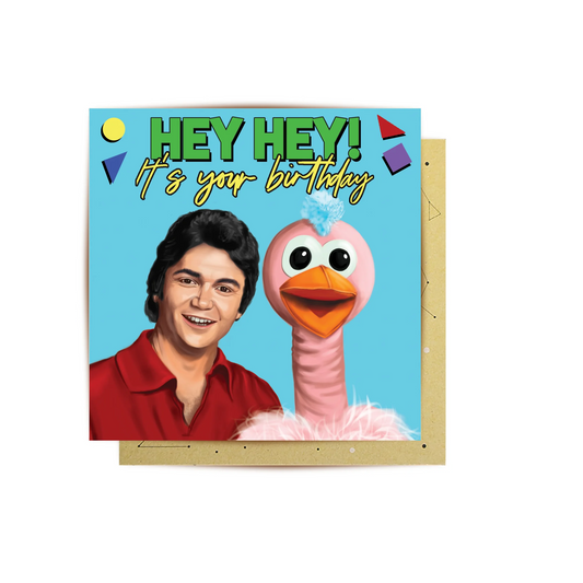 Greeting Card Hey Hey