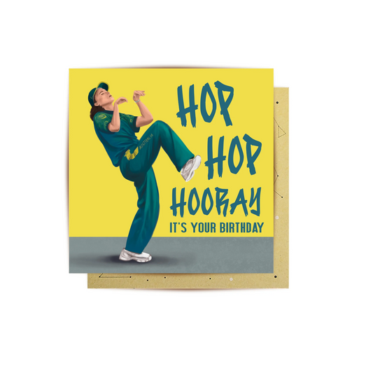 Greeting Card Hop Hop Hooray