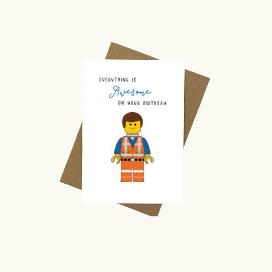 Greeting cards - Lego Movie Birthday